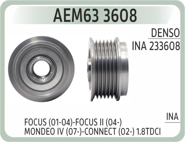 ALTERNATOR KASNAK FOCUS (01-04)-FOCUS II (04-)-MON